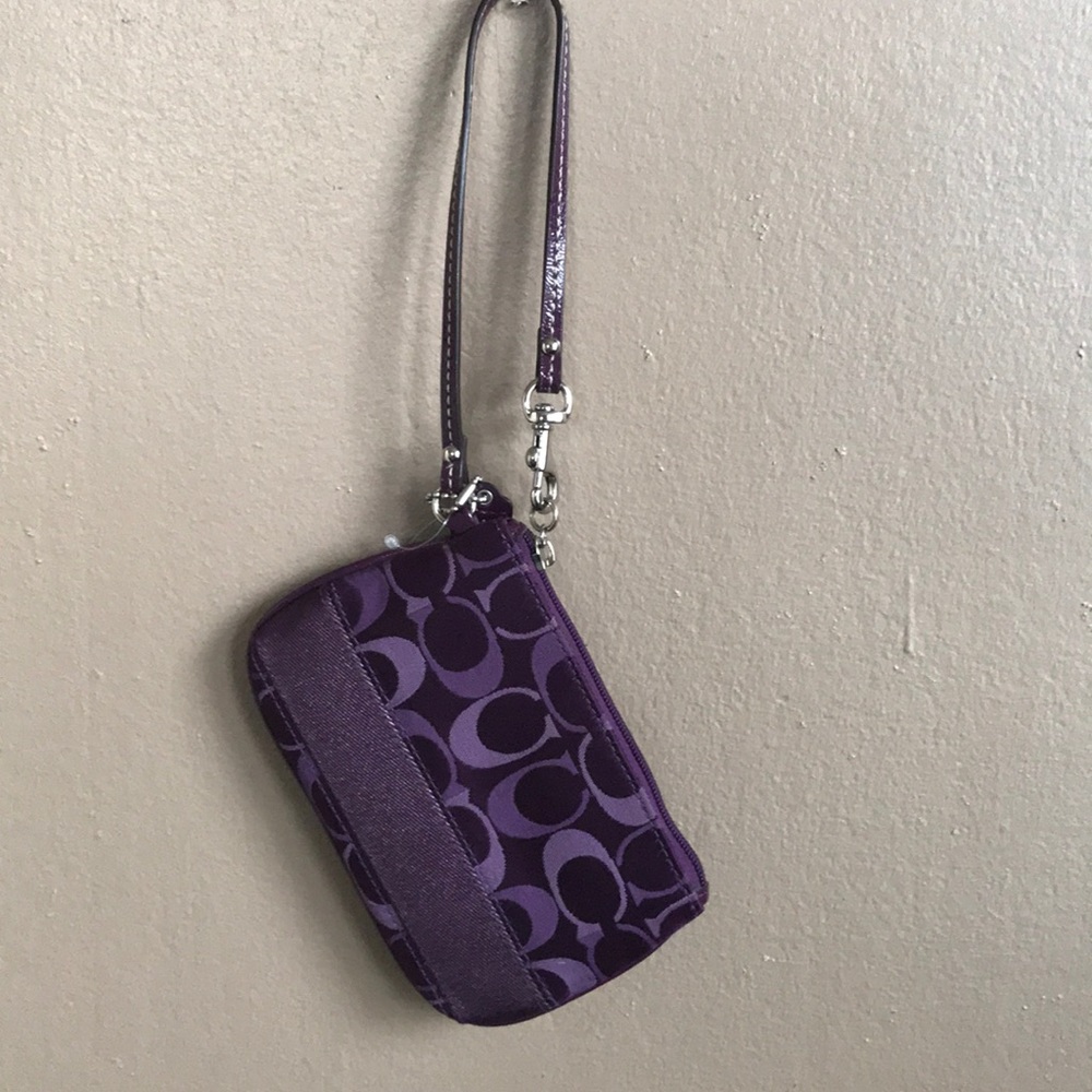 Coach wristlet